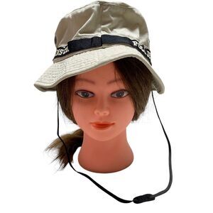 Polo Ralph Lauren Bucket Hat Ivory One Size Fits Most